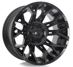 D772-TWITCH - MATTE BLACK 5X114.3/127 22x12 R2230198