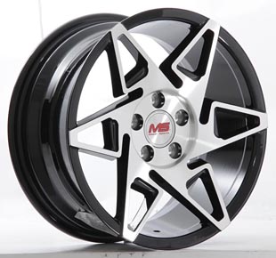 E-222 - BLACK POLISH FACE 4X114.3 | 5X100 15x7.0 R1514084