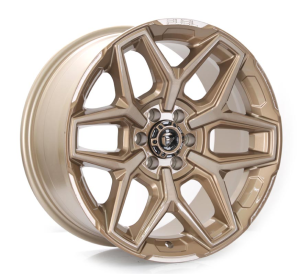 FC854-FLUX - PLATINUM BRONZE 18x9.0 6X114.3