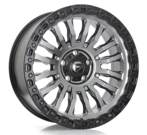FC857-RINCON - MATTE GUNMETAL W/ MATTE BLACK RING 20x9.0 5X127
