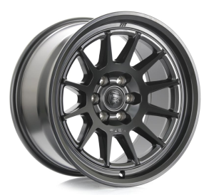 FC902 SPUR - MATTE BLACK 17x9.0 6X114.3