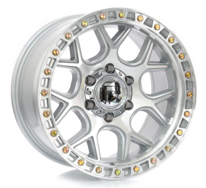 FC908 PUMA - GLOSS SILVER W/ MACHINED FACE 6X139.7 17x9.0 R1730317