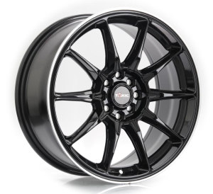 G233 - BLACK MACHINE LIP 4X100/114.3 17x7.5 R1725008