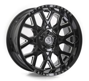 GRIMLOCK - GLOSS BLACK W/MILLED SPOKES 5X127 20x9.5 R2050265