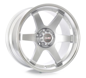H637 - SILVER MACHINE LIP 18x9.5 5X114.3