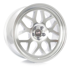 H710 - SILVER MACHINE LIP AND FACE 18x9.0 5X114.3