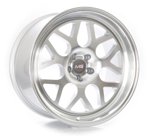 H710 - SILVER MACHINE LIP AND FACE 18x10 5X114.3