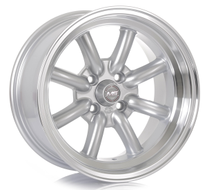 H809 - SILVER MACHINE LIP 4X100 15x8.0 R1525257