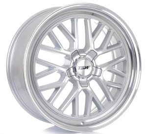 HOCKENHEIM S - SILVER W/MIRROR CUT LIP 20x8.5 5X112