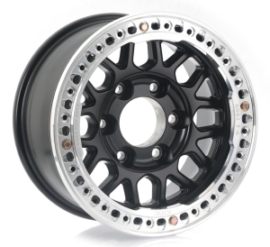 KM235-GRENADE - SATIN BLACK 17x8.5 6X165.1