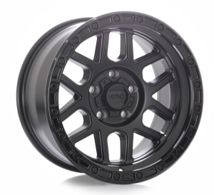 KM544-MESA - SATIN BLACK WITH GLOSS BLACK LIP 5X127 17x9.0 R1738211