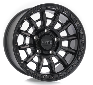 KM547 CARNAGE - SATIN BLACK WITH GRAY TINT 5X150 17x9.0 R1738228
