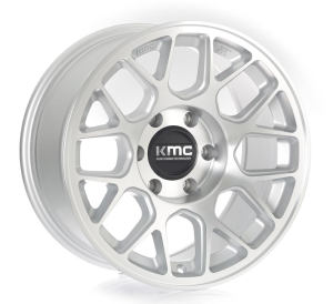 KM730 - GLOSS SILVER W/MACHINED FACE 6X139.7 17x8.5 R1738113