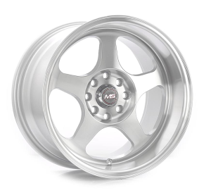 KS092 - SILVER MACHINE FACE & LIP 4X100/114.3 15x9.0 R1525174