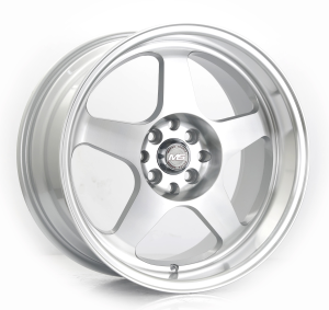 KS092 - SILVER MACHINE FACE AND LIP 4X100/114.3 17x9.0 R1725004