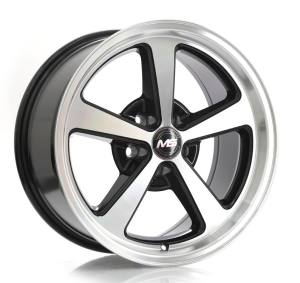 L1890 - BLACK MACHINE FACE AND LIP 5X114.3 18x9.0 R1825006