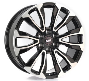 LC5581 - BLACK MACHINE FACE 6X139.7 22x9.0 R2224011