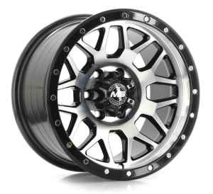 LGS39 - BLACK MACHINE NFACE 15x8.0 5X114.3 | 6X114.3 | 6X139.7