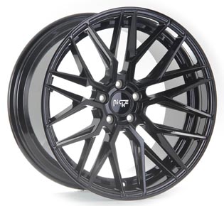 M224-GAMMA - GLOSS BLACK 5X112 19x9.5 R1933033