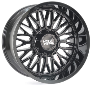MO809-STINGER - GLOSS BLACK 22x12 BLANK
