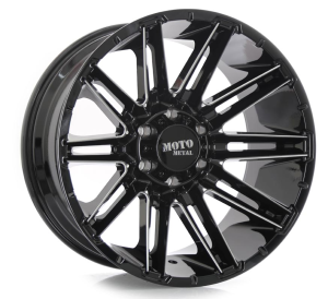 MO998-KRAKEN - GLOSS BLACK MILLED 20x10 5X139.7 | 6X139.7