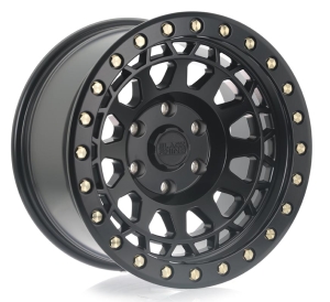 PRIMM - MATTE BLACK W/BLACK BOLTS 17x9.0 6X139.7