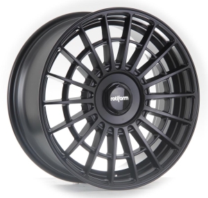 R142-LAS - MATTE BLACK 18x8.5 5X100/112