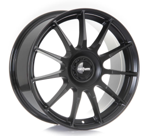 R168-DTM - MATTE BLACK BLANK 20x8.5 R2034100