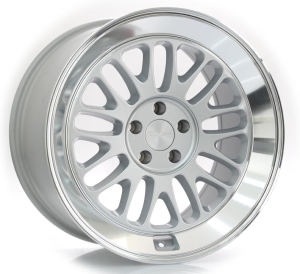 RC214 SCP - GLOSS SILVER W DIAMOND CUT LIP 5X114.3 19x10.5 R1934294