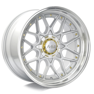 SSA06 - SILVER/MACHINE FACE 5X100/112 18x10 R1816469