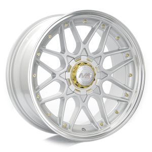 SSA06 - SILVER/MACHINE LIP 5X100/112 18x8.0 R1816468