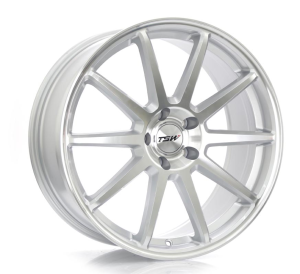 TW004-CANARD - GLOSS SILVER W/ MACHINED FACE 19x8.5 5X112