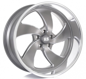 U133-DESPERADO - ANTHRACITE MILLED DIAMOND CUT LIP 5X127 22x10.5 R2235006