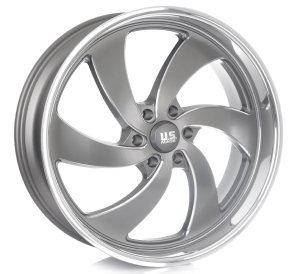 U133-DESPERADO - ANTHRACITE MILLED DIAMOND CUT LIP 5X127 | 6X139.7 24x9.0 R2435034