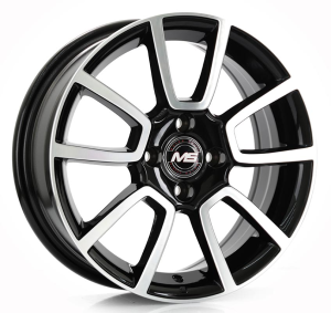 VK746 - BLACK MACHINE FACE 15x6.0 4X98