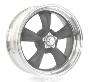 VN215 - MAG GRAY MACHINED LIP 17x8.0 BLANK