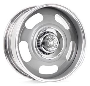 VN327-RALLY - GRAY CENTER W POLISH RIM 20x8.5 BLANK