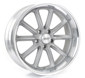 VN507 - VINTAGE SILVER DIAMOND CUT LIP 20x8.0 5X127