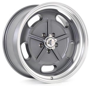 VN511 - MAG GRAY W/ DIAMON CUT LIP 20x8.0 5X127