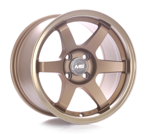 WT544 - MATT BRONCE/ MACHINE LIP BRONZE LIP 15x9.0 4X100