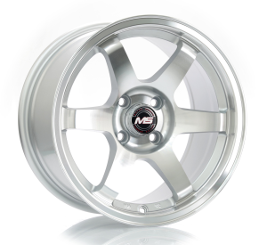 WT544 - SILVER MACHINE FACE AND LIP 4X100 15x8.0 R1525249