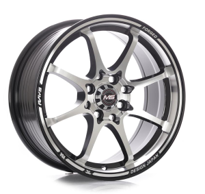 X089 - BLACK MACHINE FACE 4X100/114.3 15x7.0 R1525049