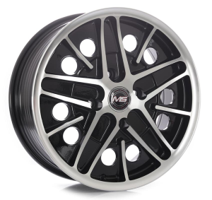 X093 - BLACK MACHINE FACE 4X130 17x7.0 R1725019