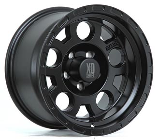 XD122-ENDURO - MATTE BLACK 18x9.0 5X127
