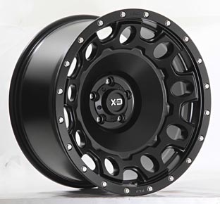 XD129 - SATIN BLACK 20x10 5X127