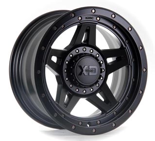 XD138 - SATIN BLACK 20x10 BLANK
