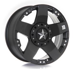 XD775-ROCKSTAR - MATTE BLACK 20x8.5 BLANK