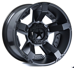 XD811-RS2 - MATTE BLACK W ACCENTS 20x12 8X165.1