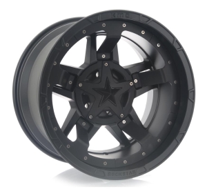 XD827 - MATTE BLACK 20x12 5X127/139.7