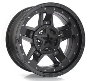 XD827 - MATTE BLACK W BLACK ACCENTS 20x10 5X127/139.7